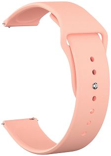 Ремешок силиконовый Galaxy Watch 44-46mm, персиковый