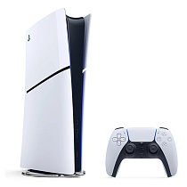 Игровая приставка Sony PlayStation 5 Slim Digital Edition, без дисковода, 825 ГБ SSD, без игр, белый