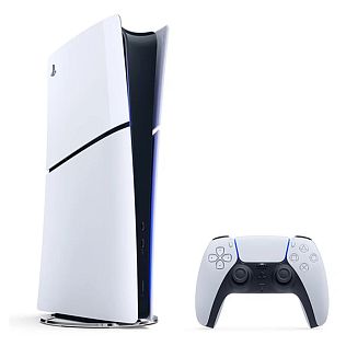Игровая приставка Sony PlayStation 5 Slim Digital Edition, без дисковода, 825 ГБ SSD, без игр, белый