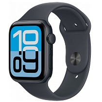 Умные часы Apple Watch Series SE 3 2025 44 мм, Aluminium Case GPS, midnight Sport Band M/L
