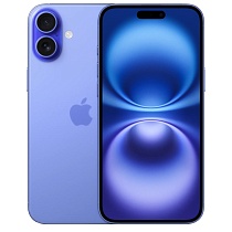 Смартфон Apple iPhone 16 128 ГБ, Dual: nano SIM + eSIM, голубой