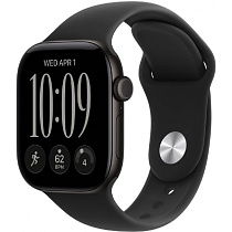 Умные часы Apple Watch Series 12 46 мм Aluminium Case GPS, Black Sport Band S/M