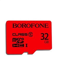 Карта памяти Borofone MicroSD 32GB Class 10