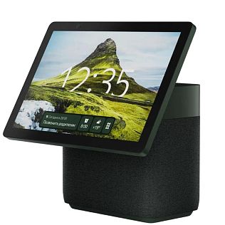 Яндекс Станция Дуо Макс с Алисой, зеленый, с Zigbee, 60 Вт, Новая умная колонка