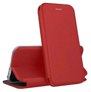 Чехол-книжка Xiaomi Redmi 13C/Poco C65, красный