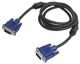 Кабель Cantell VGA, 1.5м, черный