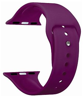 Ремешок Deppa Band Silicone для Apple Watch 42/44/45/46мм, бургунди (RU)