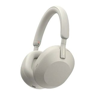 Беспроводные наушники Sony WH-1000XM6, серебристый