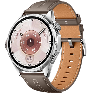 Умные часы HUAWEI Watch GT 6 46mm, коричневый (RU)