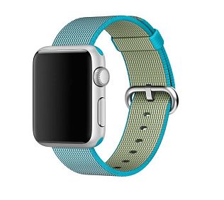 Нейлоновый ремешок для Apple Watch, 42/44/45/46/49мм, бирюзовый