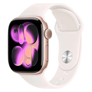 Умные часы Apple Watch Series 11 46 мм Aluminium Case GPS, Rose Gold Sport Band M/L
