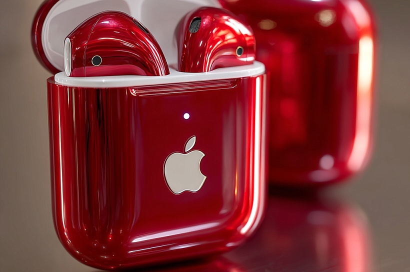 Окраска или нанесение логотипа Apple AirPods