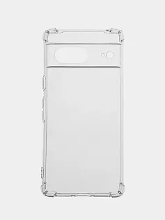 Силиконовый чехол для Google Pixel 7, прозрачный