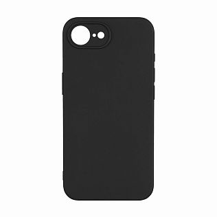 Силиконовый чехол для Iphone 16e/17e, черный