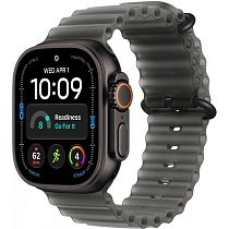 Умные часы Apple Watch Ultra 4 49mm Black Titanium Case GPS + Cellular, Translucent Black Ocean Band