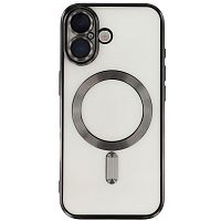 Чехол с алюминиевым бортом Magnetic для Apple iPhone 16