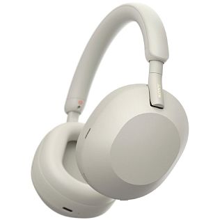 Беспроводные наушники Sony WH-1000XM5, серебристый