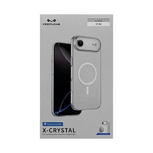 Чехол-накладка Keephone X-Crystal для Apple iPhone Air, прозрачный