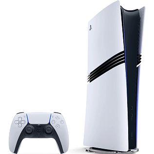 Игровая приставка Sony PlayStation 5 Pro Digital Edition, 2000 ГБ SSD, бeз игp, белый