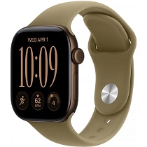 Умные часы Apple Watch Series 12 46 мм Aluminium Case GPS, Bronze/Olive Sport Band M/L