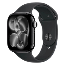 Умные часы Apple Watch Series 11 42 мм Aluminium Case GPS, Jet Black Sport Band S/M