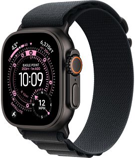 Умные часы Apple Watch Ultra 3 2025 49mm Titanium Case GPS + Cellular, Black Alpine Loop L