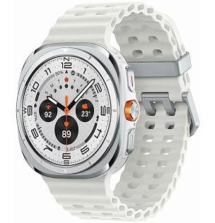 Умные часы Samsung Galaxy Watch Ultra 47 мм, Wi-Fi + LTE, Titanium White (2025)