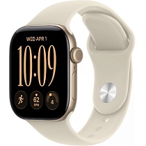 Умные часы Apple Watch Series 12 42 мм Aluminium Case GPS, Light Gold Sport Band M/L