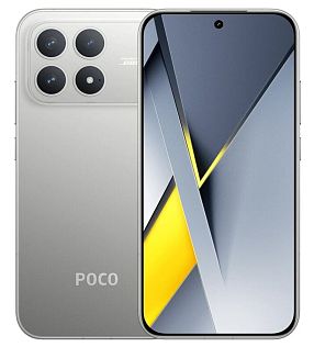 Смартфон Xiaomi POCO F8 Pro 12/256 ГБ, серебристый