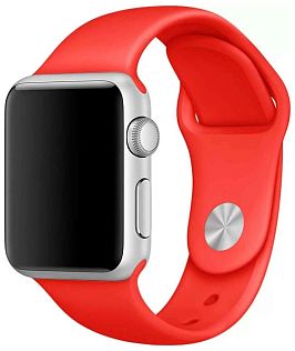 Силиконовый ремешок Series Loop для Apple Watch 42/44/45/46/49мм, красный
