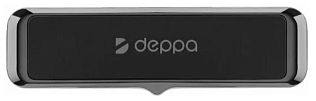 Автомобильный держатель магнитный Deppa Mage Flat L, серый (RU)