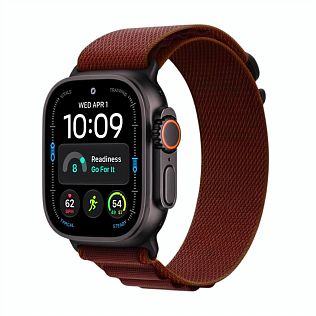 Умные часы Apple Watch Ultra 4 49mm Black Titanium Case GPS + Cellular, Dark Umber Trail Loop