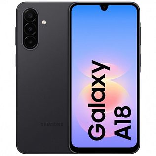 Смартфон Samsung Galaxy A18 4/128 ГБ, Dual nano SIM, черный