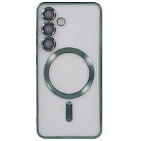 Чехол с алюминиевым бортом Magnetic для Samsung Galaxy S25 Plus