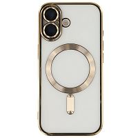 Чехол с алюминиевым бортом Magnetic для Apple iPhone 16