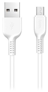 Кабель USB Micro HOCO Premium X20, 2м, белый