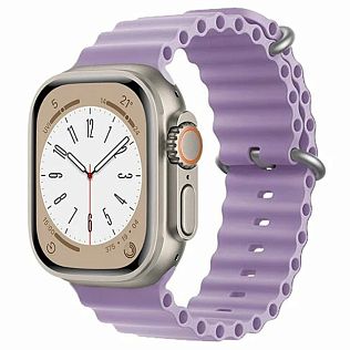 Ремешок Ocean Band для Apple Watch 42/44/45/46/49мм, лавандовый