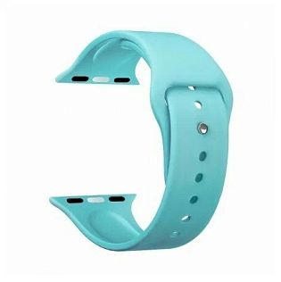Ремешок Deppa Band Silicone для Apple Watch 42/44/45/46мм, мятный (RU)