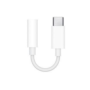 Переходник Apple Type-C - Jack 3.5, белый