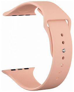 Силиконовый ремешок для Apple Watch, 38/40mm, персиковый