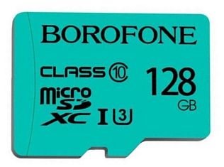 Карта памяти Borofone Micro-SD 128Gb Class 10