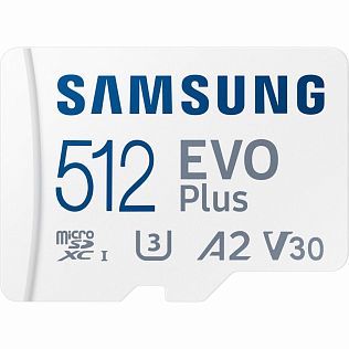 Карта памяти microSDXC Samsung EVO Plus 512 ГБ (MB-MC512KA/RU)