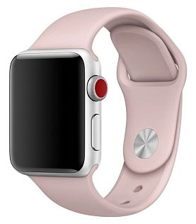 Силиконовый ремешок Series Loop для Apple Watch 42/44/45/46/49мм, нежно-розовый