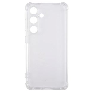 Силиконовый чехол для Samsung Galaxy S25 Plus, прозрачный