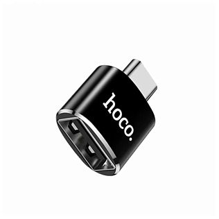 Переходник HOCO UA5 Type-C to USB, черный