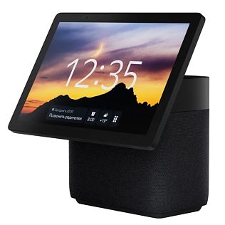 Яндекс Станция Дуо Макс с Алисой, черный, с Zigbee, 60 Вт, Новая умная колонка