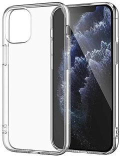 Силиконовый чехол для Apple iPhone 13, прозрачный