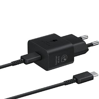 Сетевое зарядное устройство Samsung EP-T2510XBEGEU, черный